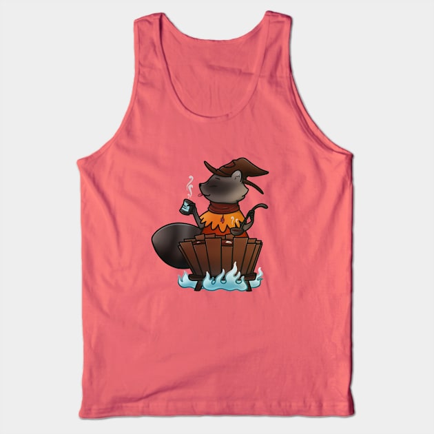 Fall Witch Tank Top by candice-allen-art